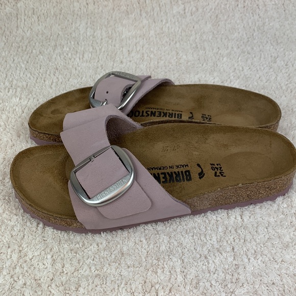 Birkenstock Madrid Big Buckle in Yomo Lilac - Picture 6 of 9